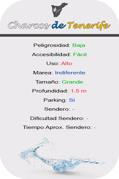 Características Charco de San Telmo en el Puerto de La Cruz